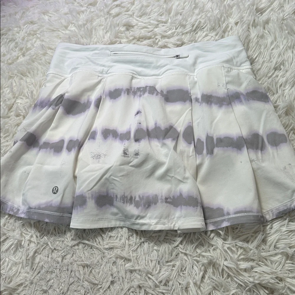 Lululemon Pace Rival Mid-Rise Skirt *Long Transverse Lilac Multi